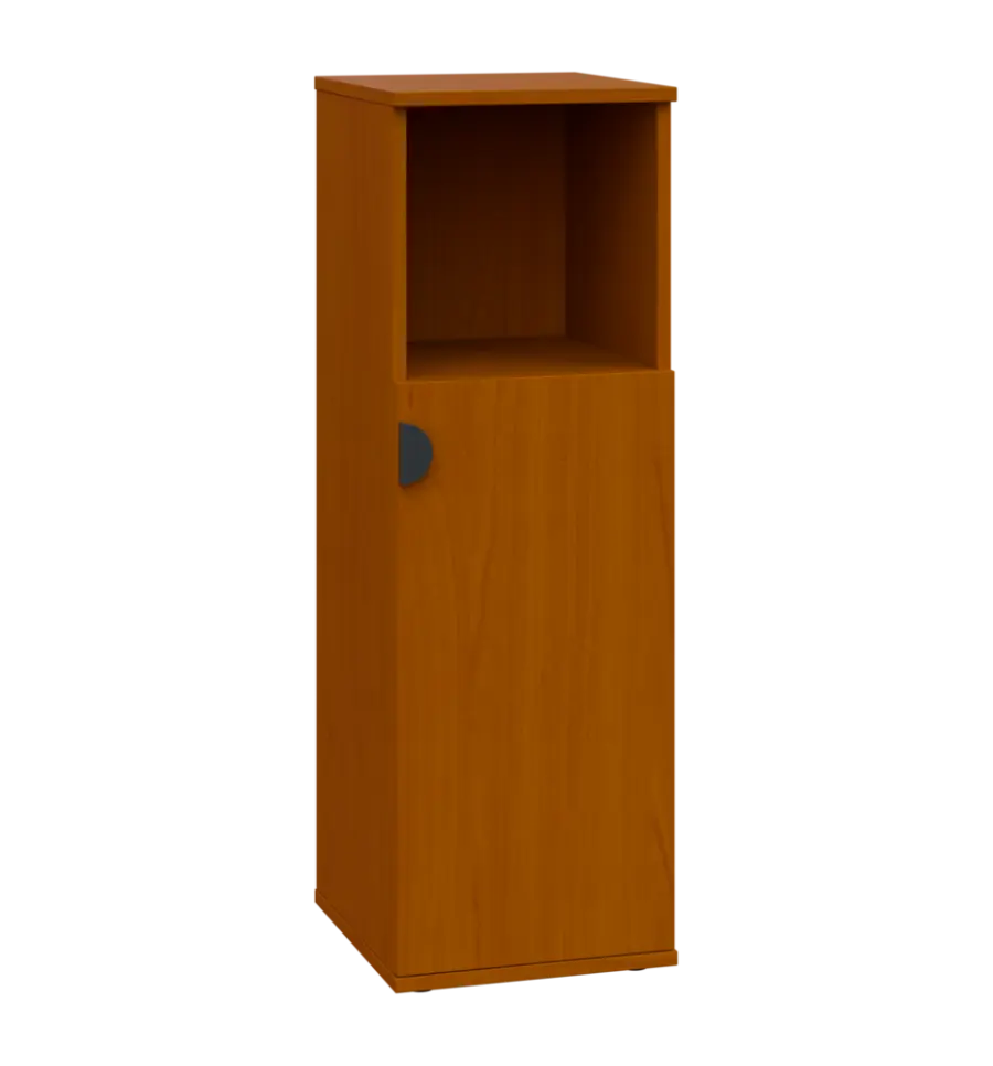 TN 3 - 3DN kancelářská skříň, 1-dveřová/nika, pravá, 1107x360x400, třešeň šumavská